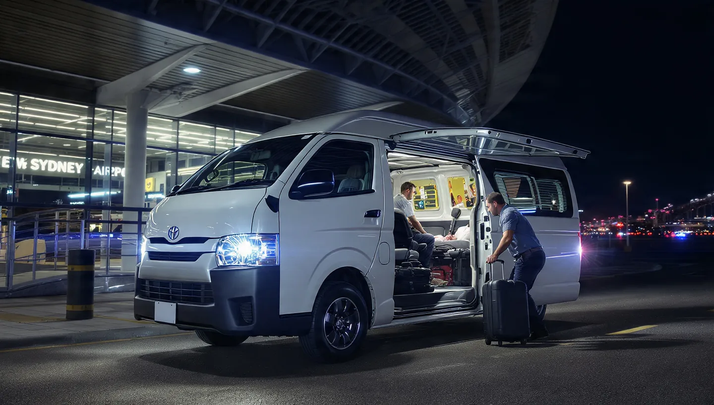 Premium Maxi Taxi Sutherland Shire Council service vehicle