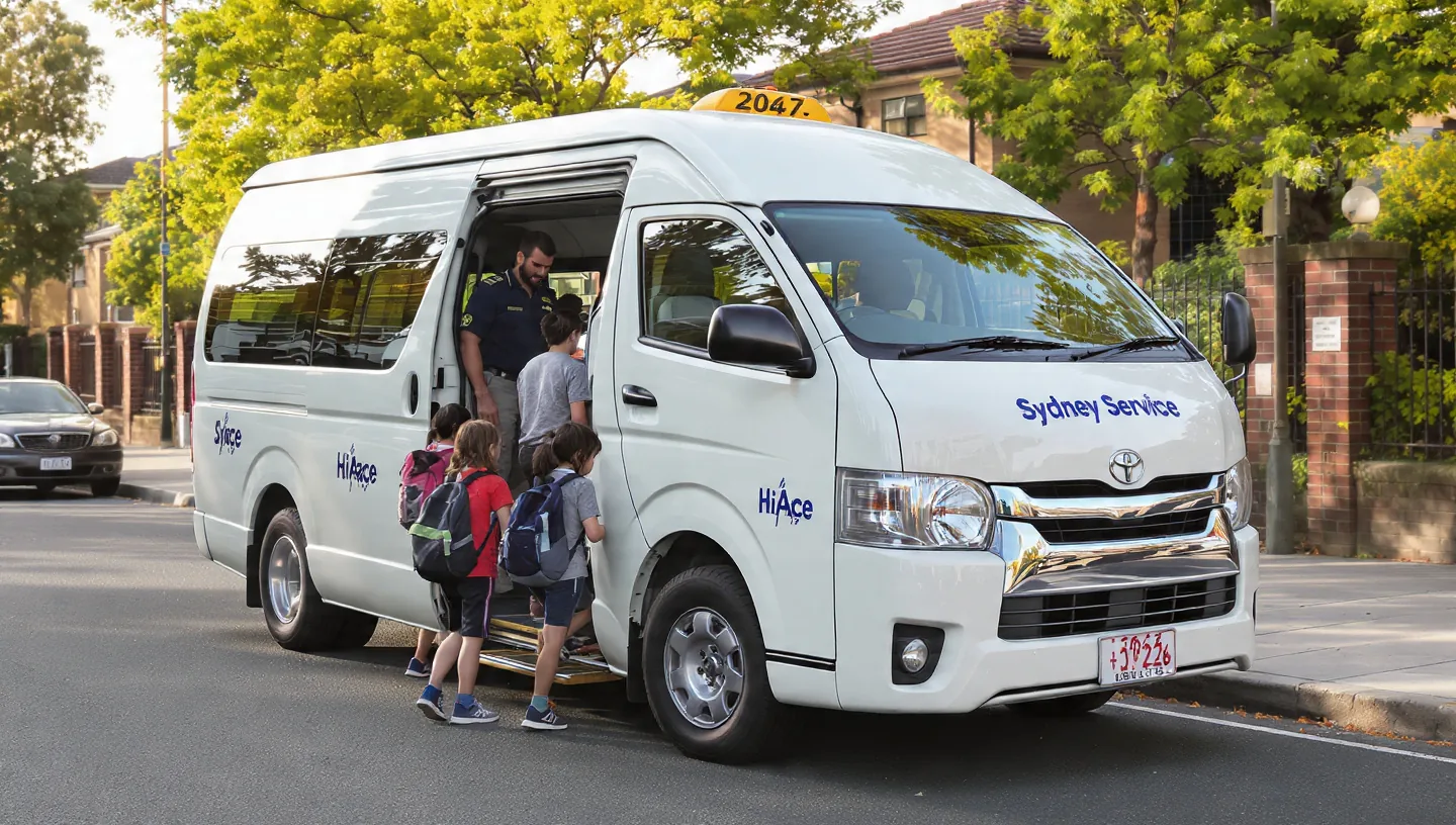 Premium Maxi Taxi Central Coast Council service vehicle